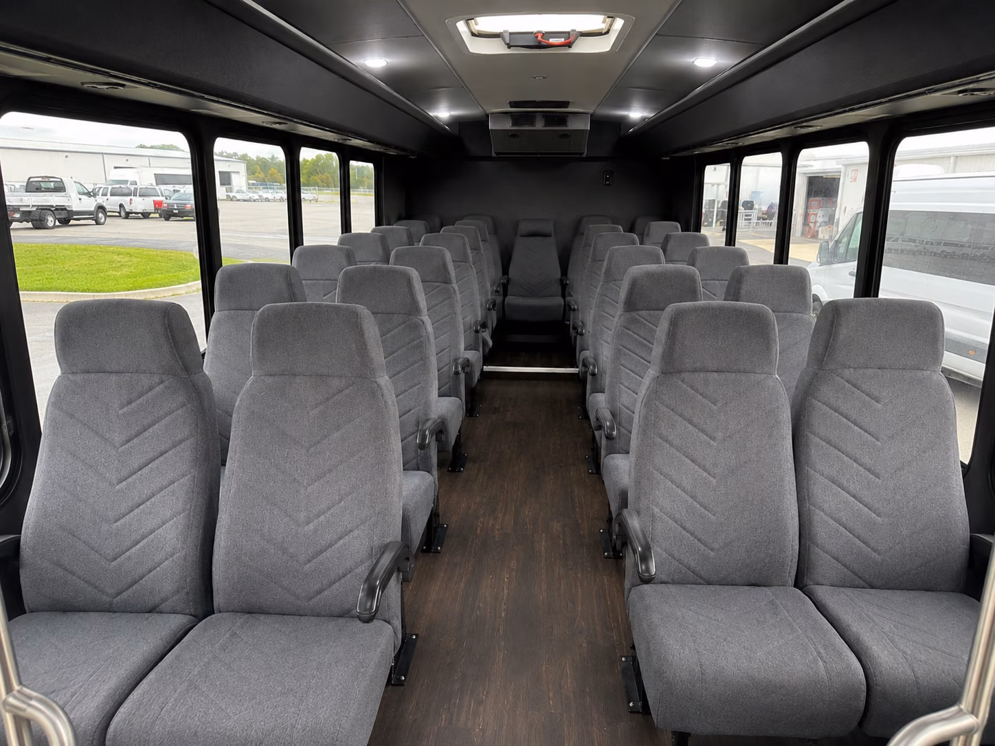 flagstaff 20 passenger minibus inside