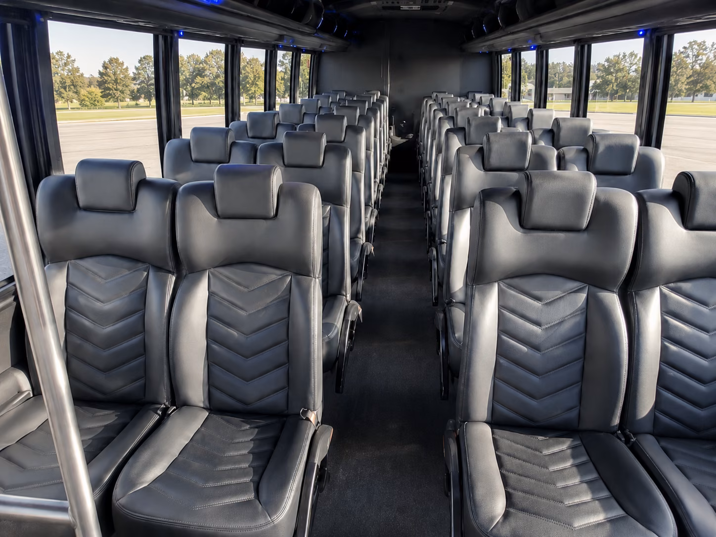 flagstaff 20 passenger minibus interior