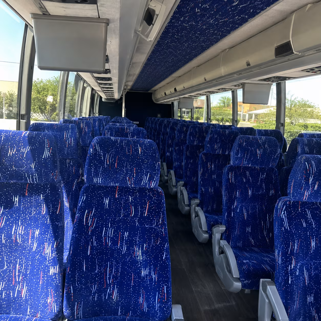 flagstaff charter bus inside