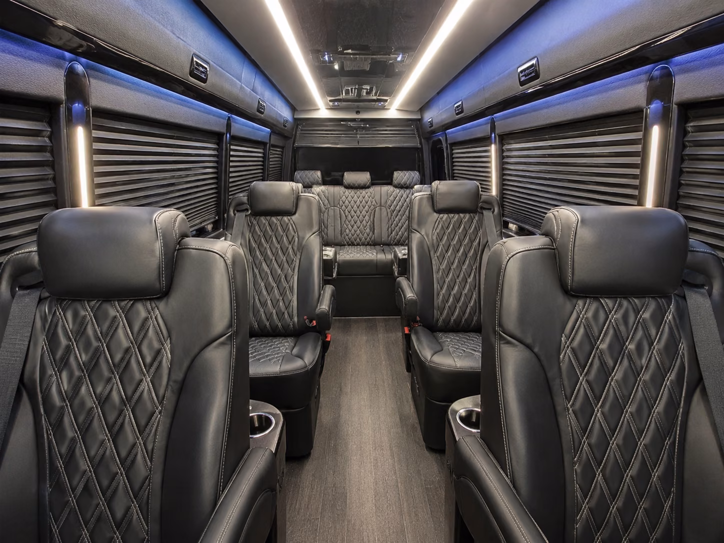 flagstaff sprinter van with driver interior