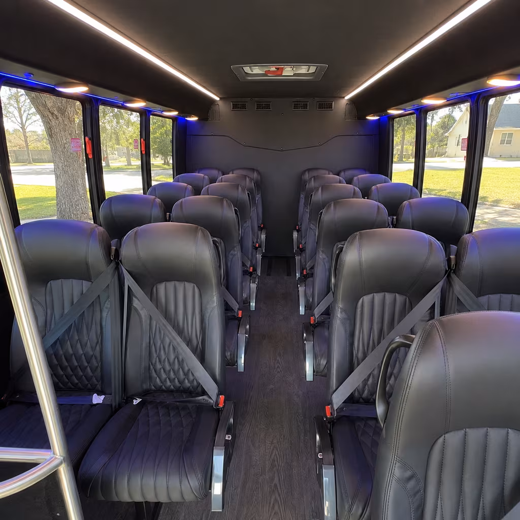 minibus rentals for smaller flagstaff prom groups heading to the venue